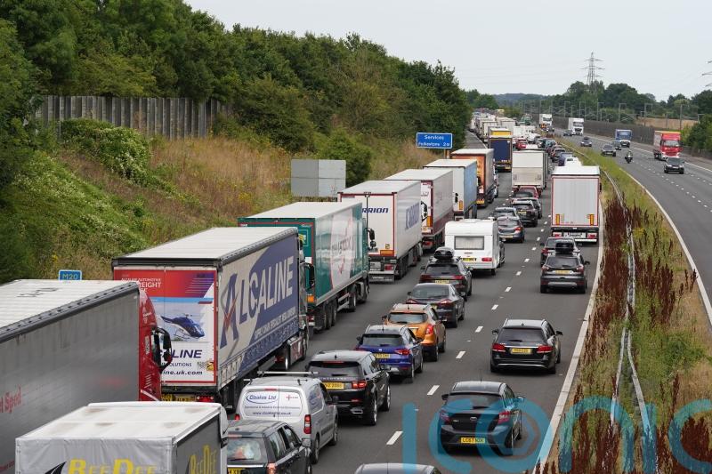 Amber traffic warning issued as widespread delays expected