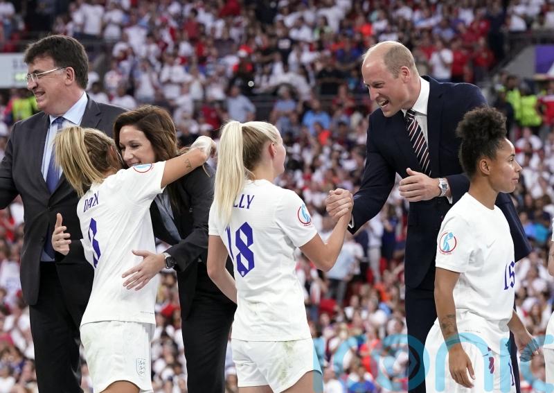 Queen and Duke of Cambridge hail ‘inspirational’ England after Euro 2022 success