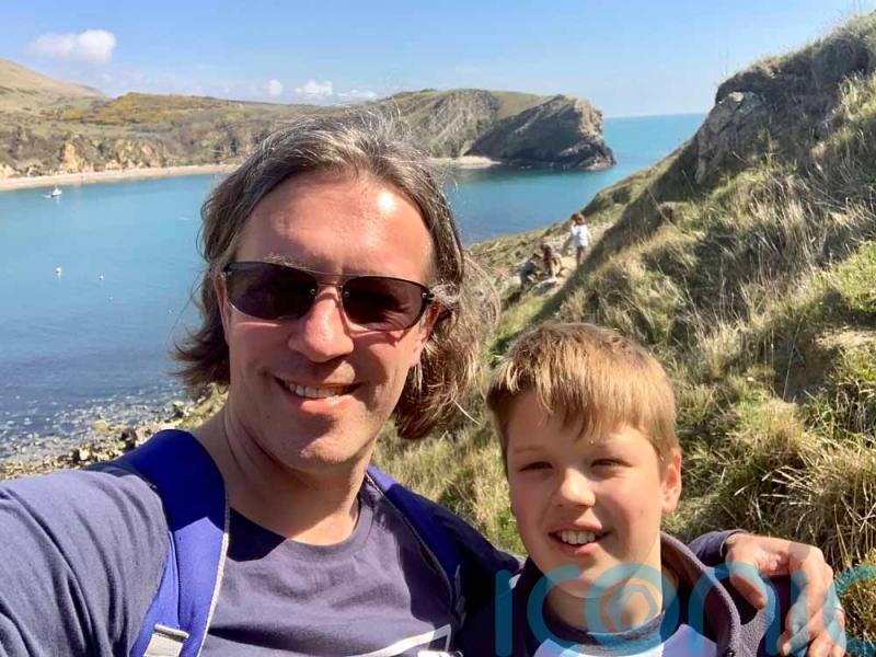Teacher who flips over handlebars breaking collarbone after puncture on remote cycle ride thanks location app for guiding paramedics to him