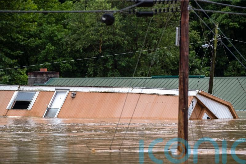 More rain hits Appalachian communities where 30 people died in flooding