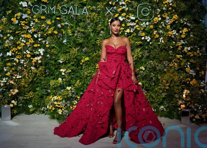 Maya Jama and Wretch 32 attend GRM Gala in London