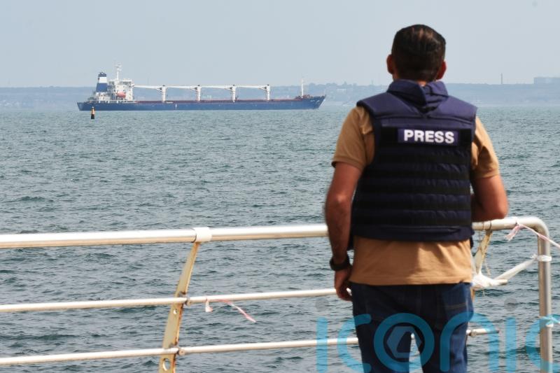 Bad weather in Black Sea slows down first Ukrainian grain shipment