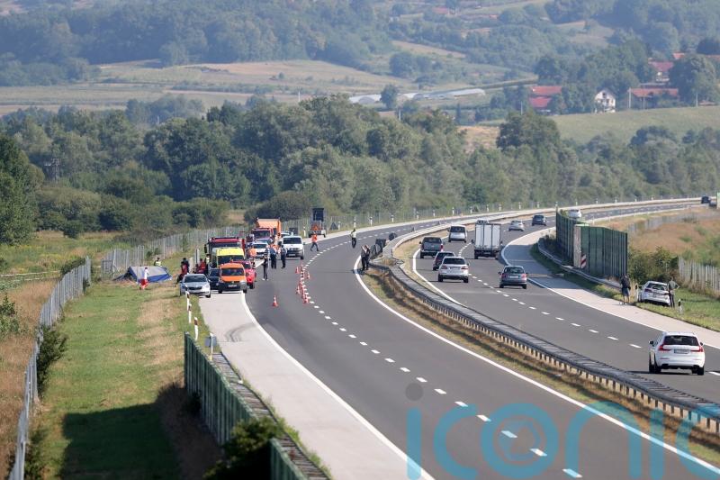 12 killed as bus taking pilgrims to shrine in Bosnia crashes in Croatia