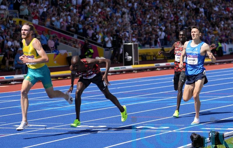 Jake Wightman ‘relieved’ to win 1500m bronze as bid for golden hat-trick ends