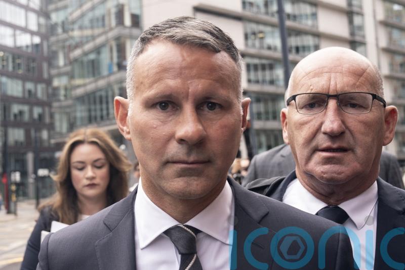 Ryan Giggs arrives at court for assault trial