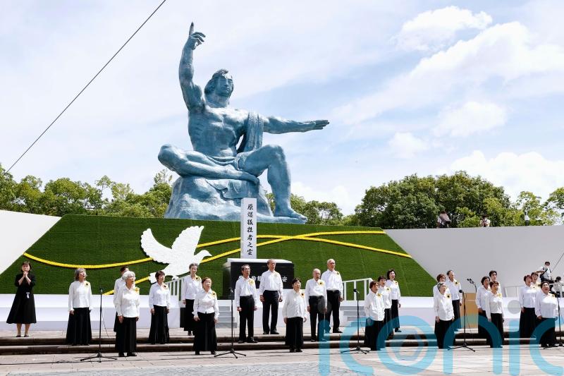 Nagasaki mayor warns of ‘present nuclear crisis’ on anniversary of US bombing