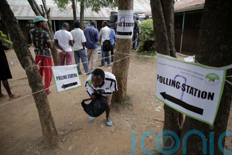 Kenya’s close presidential election draws fewer voters