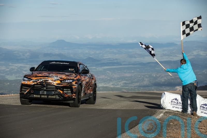 Upcoming Lamborghini Urus sets new fastest time for SUV on Pikes Peak hill climb
