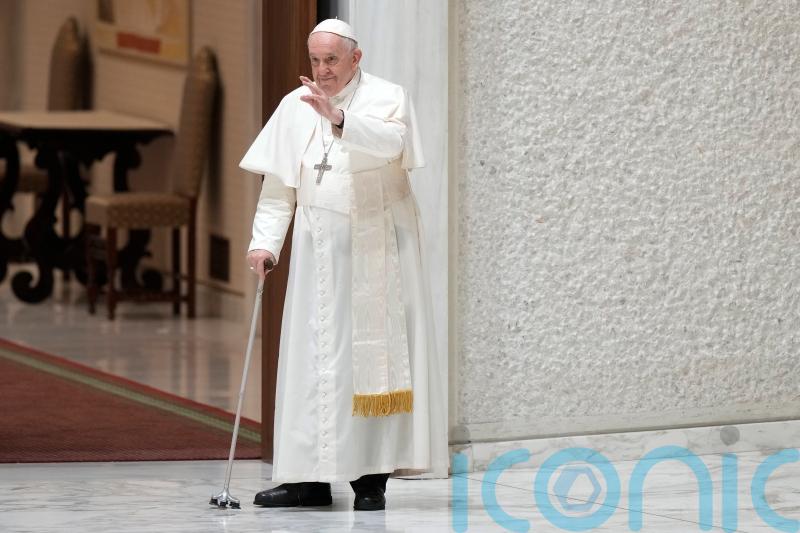 Pope Francis meets transgender group sheltered by Rome church