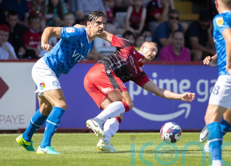Ash Palmer back in the Stockport squad to face Colchester at home