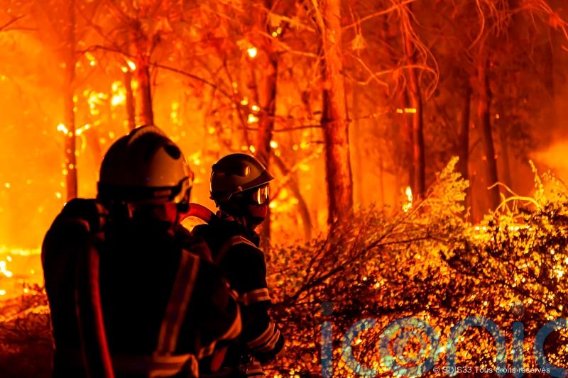 European firefighters join battle to stop French wildfires