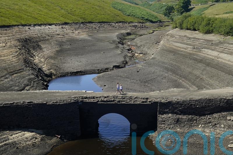 Total water in England’s reservoirs is at lowest level since 1995