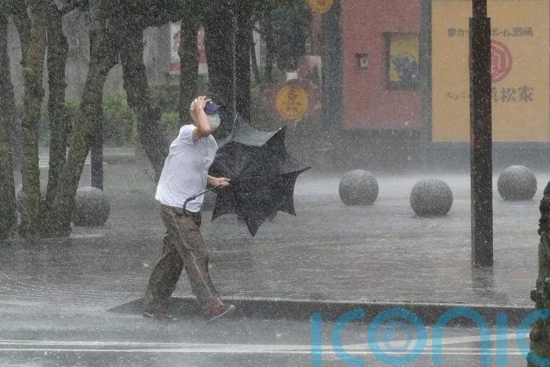 Tropical Storm Meari hammers Japan with heavy rainfall