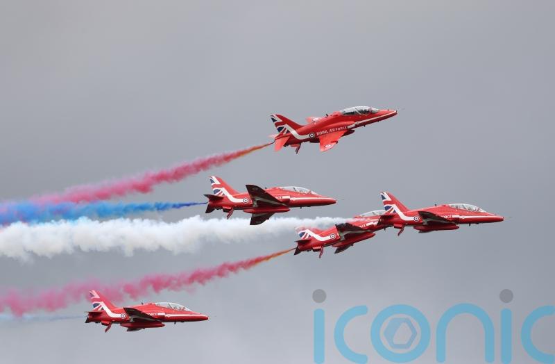 Weather halts flyover by Red Arrows at Edinburgh Military Tattoo