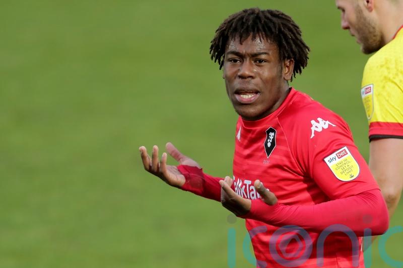 Brandon Thomas-Asante scores twice as Salford end Crewe’s impressive start