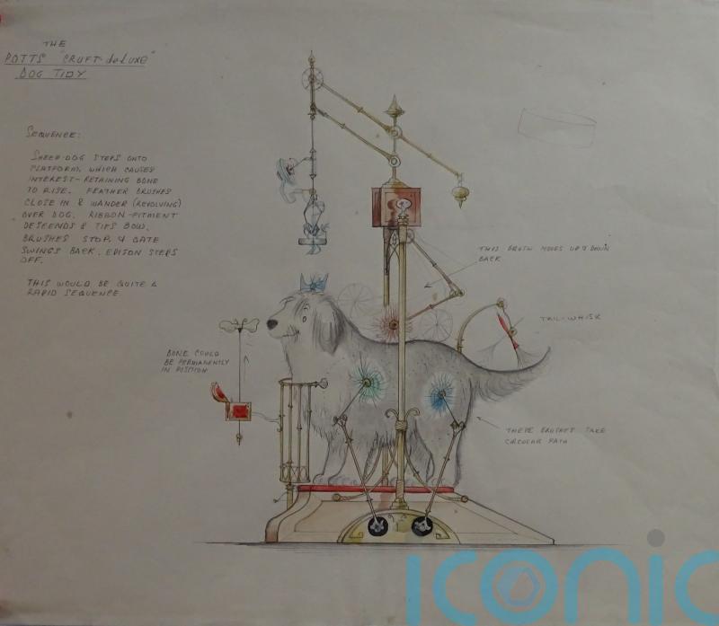 Artwork of Chitty Chitty Bang Bang invention has sold for £3,500