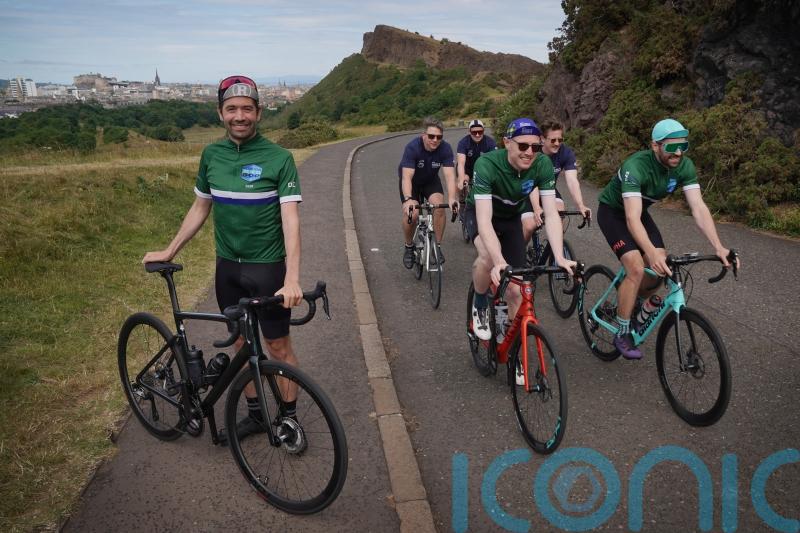 Cyclist with MND completes 265-mile charity bike ride through Cairngorms
