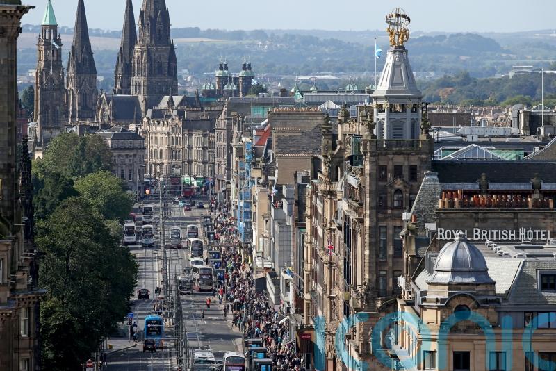Man in critical condition after fight on Edinburgh’s Princes Street