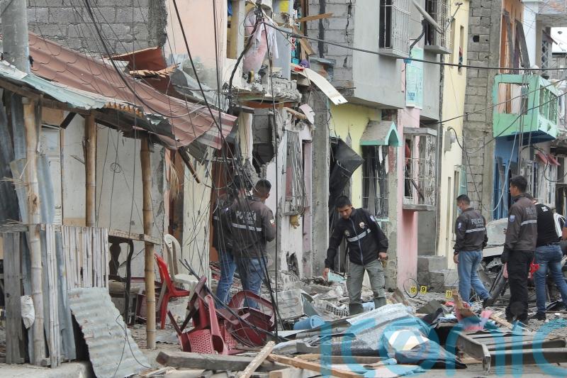 Five killed in gun attack and explosion in port city in Ecuador