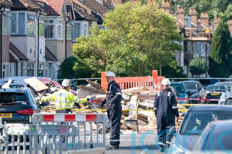 Residents of street where gas explosion killed girl unable to return one week on