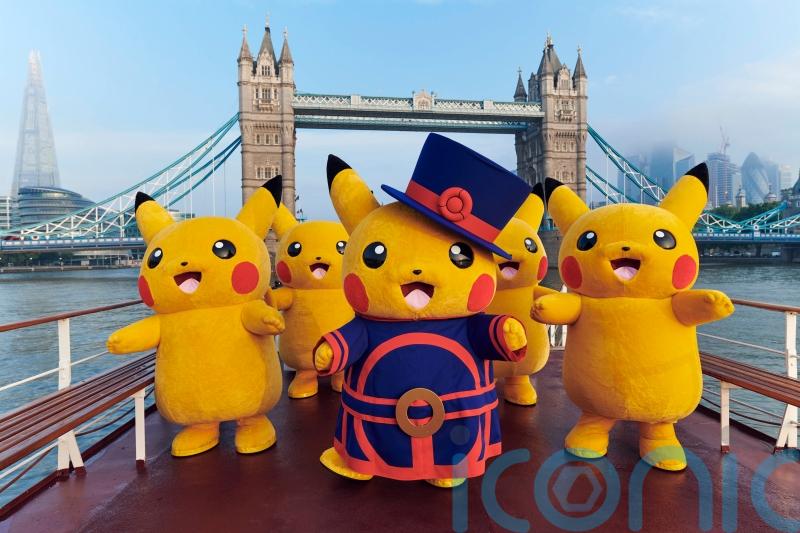 Pikachus hit London hot spots for Europe’s first Pokemon World Championships