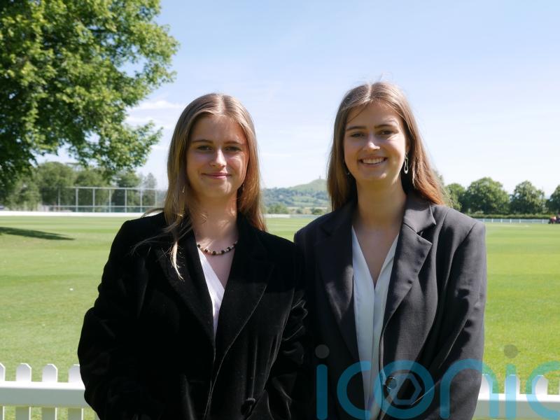 Twins go separate ways after identical success in A-levels