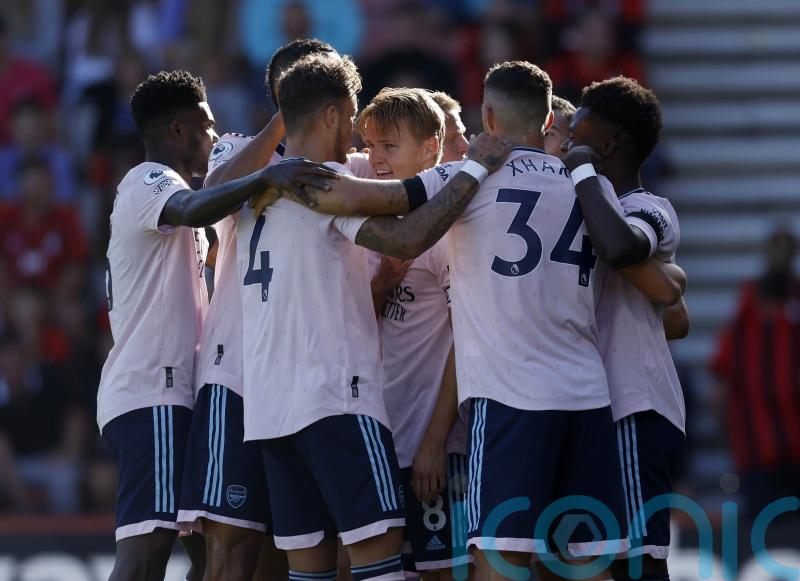 Martin Odegaard at the double as Arsenal top table with victory at Bournemouth