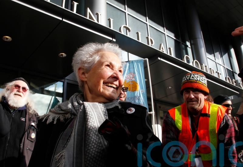 Pensioner who became symbol of Occupy movement dies aged 95