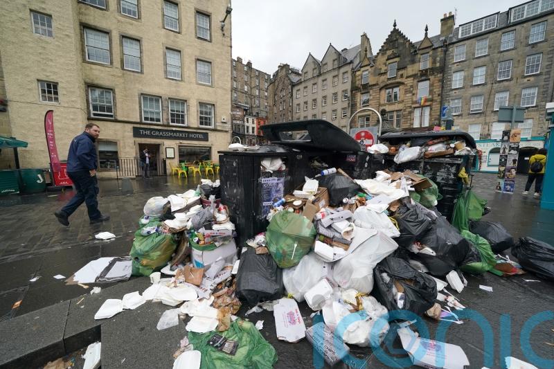 Councils told ‘decontamination’ may be needed after strike sees rubbish pile up