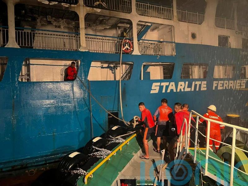 All 85 passengers and crew aboard burned ferry safely rescued in Philippines