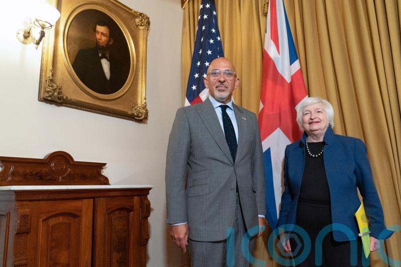 Yellen discusses Russia oil price cap as Chancellor Nadhim Zahawi visits US