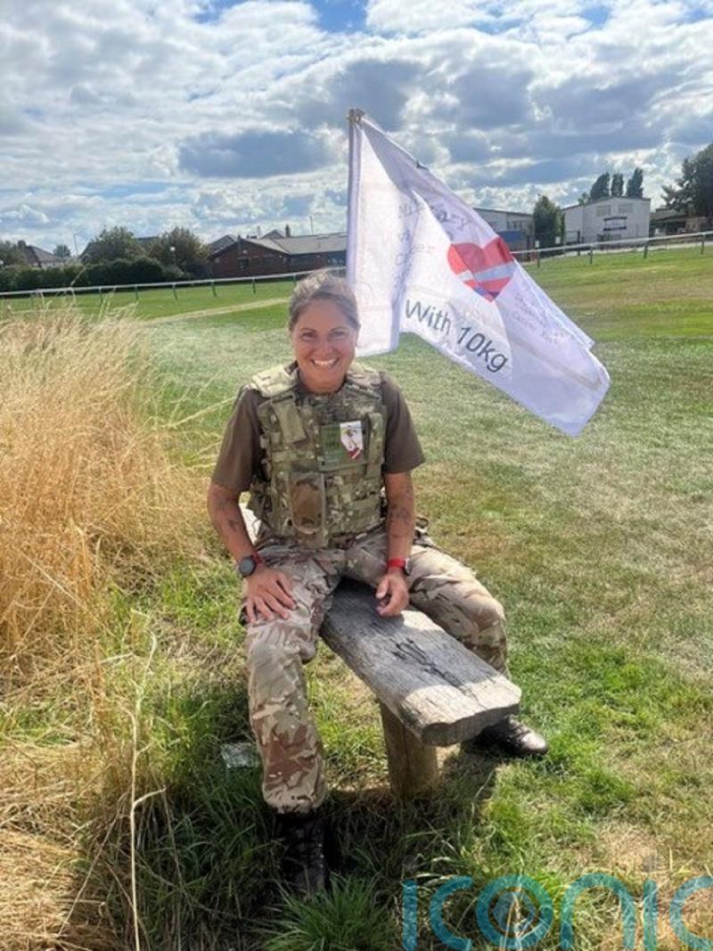 Corporal thanks public for ‘amazing’ support for marathon challenge