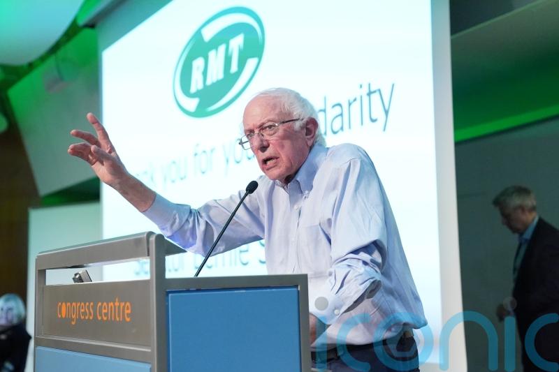 Bernie Sanders backs RMT and striking UK workers in fight against ‘oligarchs’