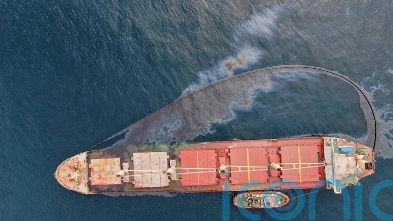 Gibraltar confirms leakage of fuel from stranded cargo ship