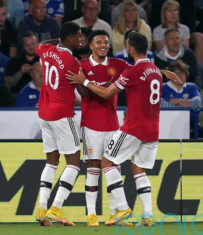 Jadon Sancho’s winner continues Manchester United’s revival at Leicester