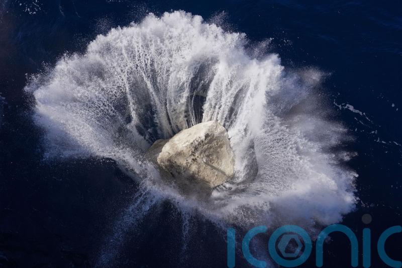 Greenpeace drops boulders onto seabed to block ‘destructive fishing’
