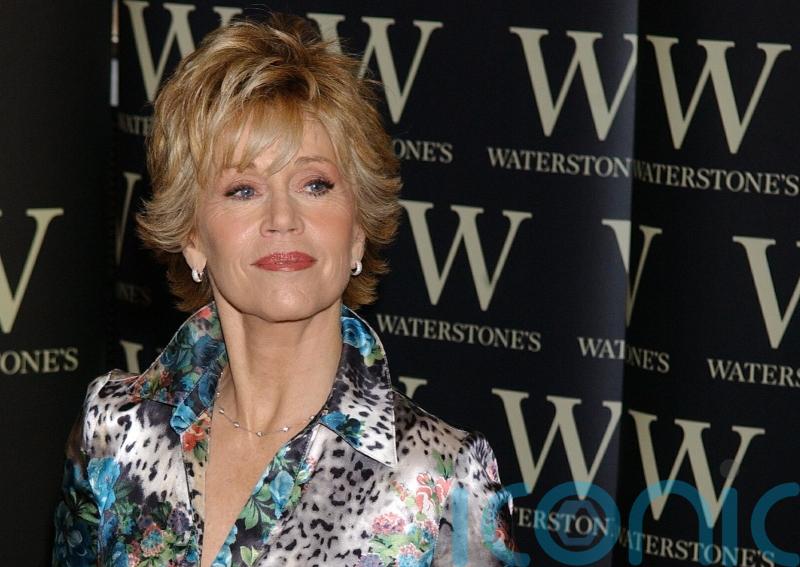 Jane Fonda receiving chemotherapy for Lymphoma cancer