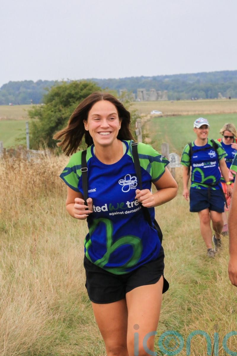 Vicky Pattison honours late grandfather with charity walk