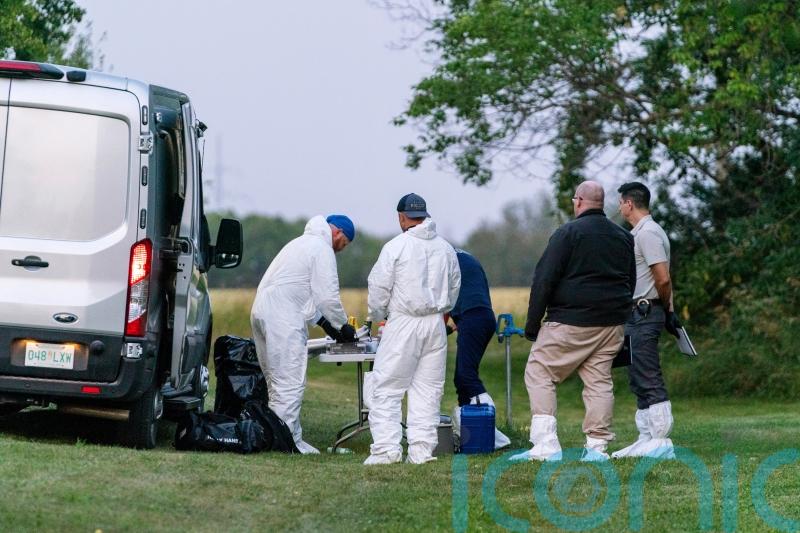 One suspect being sought over 10 stabbings in Canada found dead