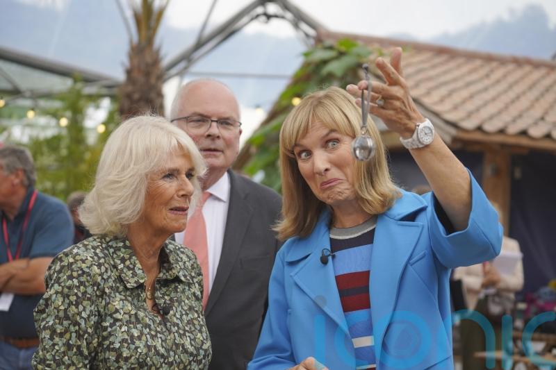 Camilla visits Eden Project to take part in Antiques Roadshow episode