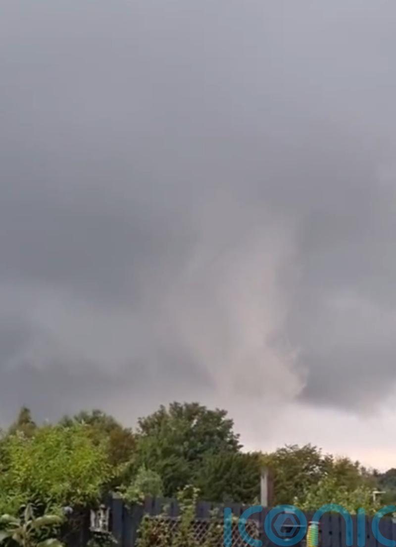Tornado spotted in Scotland as thunderstorms sweep country
