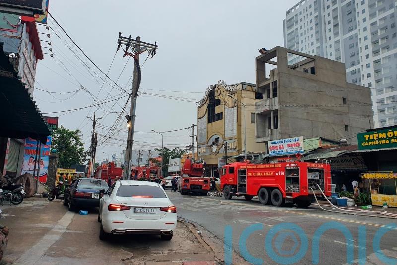 At least 32 die in fire at karaoke parlour in Vietnam
