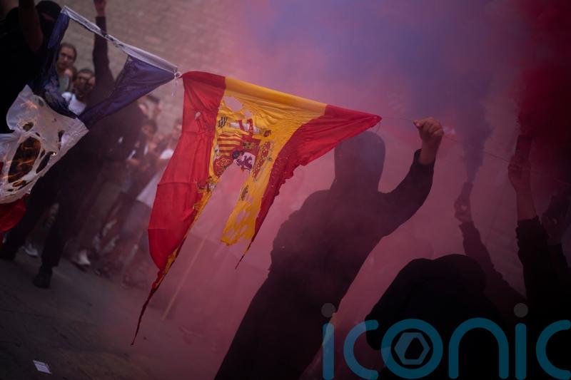 Catalan separatists rally – with movement fraying five years on