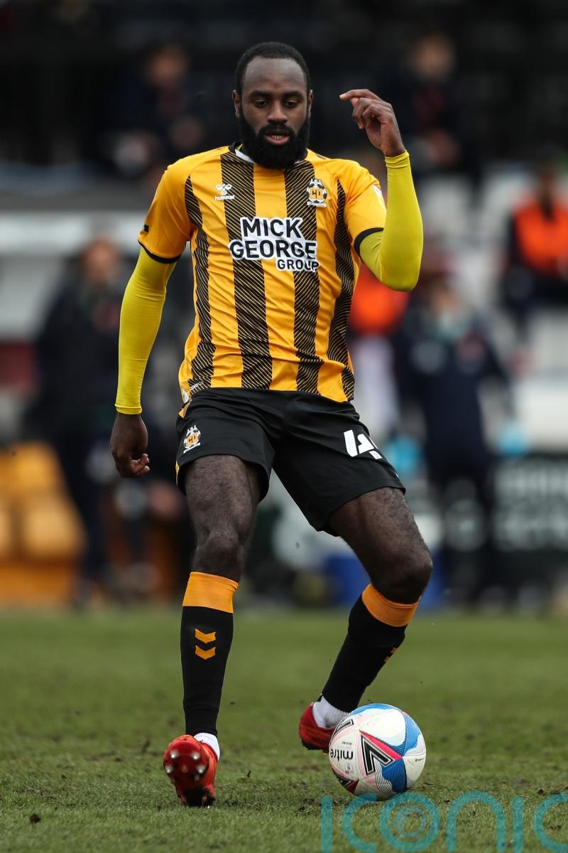 Hiram Boateng misses out for Mansfield with a hamstring injury