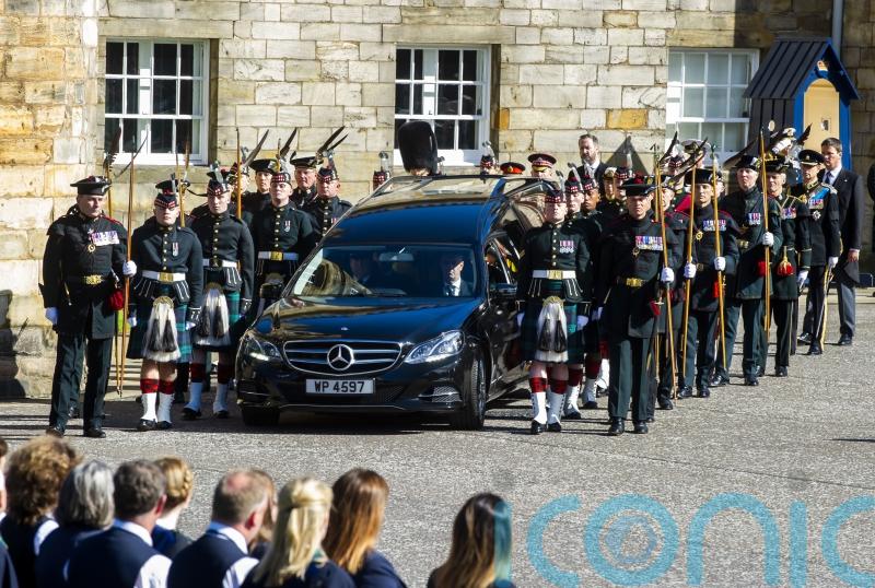 Man arrested after protester seen shouting at Queen’s coffin procession
