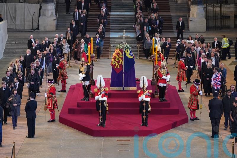 Tears flow as mourners pay last respects to the Queen in Westminster Hall