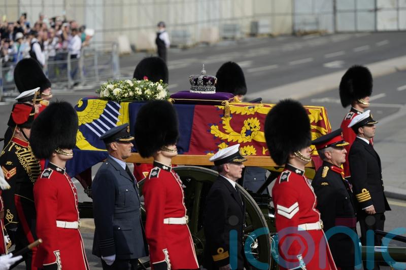 What will happen today following the death of the Queen?