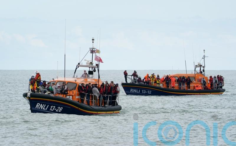 Close to 40 migrants rescued from sinking boat as Channel crossings continue