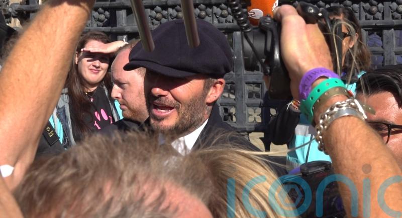 David Beckham’s tribute to the Queen after queuing to see her lying in state