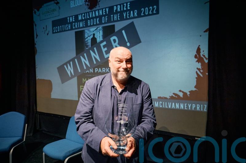 Second time lucky for crime writer as he scoops McIlvanney Prize